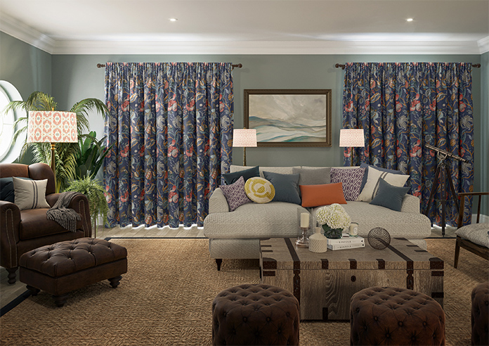 Morton, Midnight - Made to Measure Curtains - Image 14